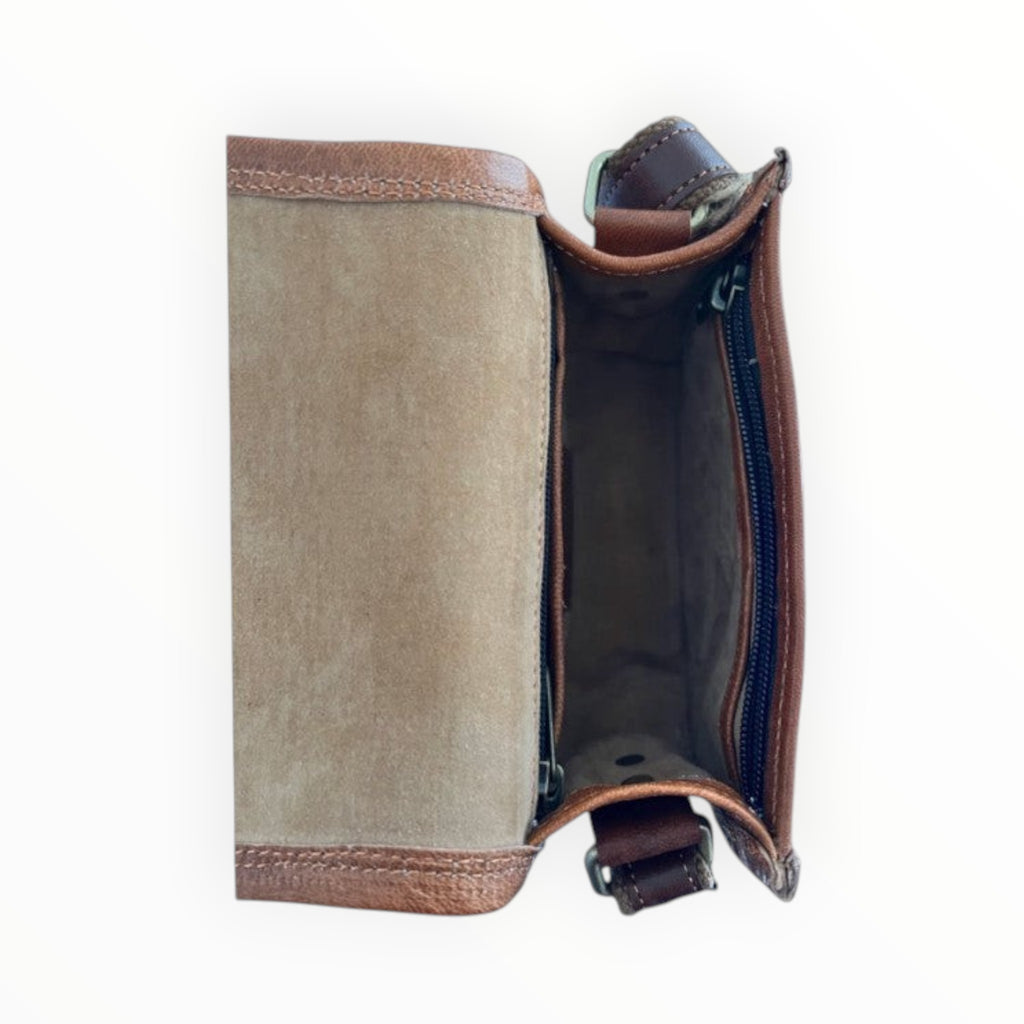 Sac bandoulière cuir de chèvre CHEYENNE LOUISA LEE - Sacs - LOUISA LEE