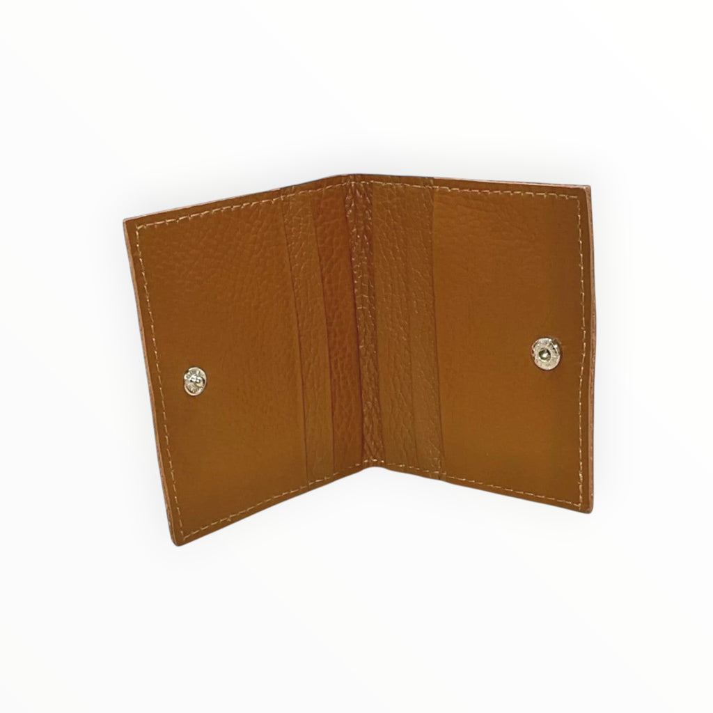 Porte-cartes cuir grainé 6CC LOUISA LEE - Sacs - LOUISA LEE
