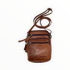 Sac homme cuir de vachette SYLAS LOUISA LEE - Sacs - LOUISA LEE