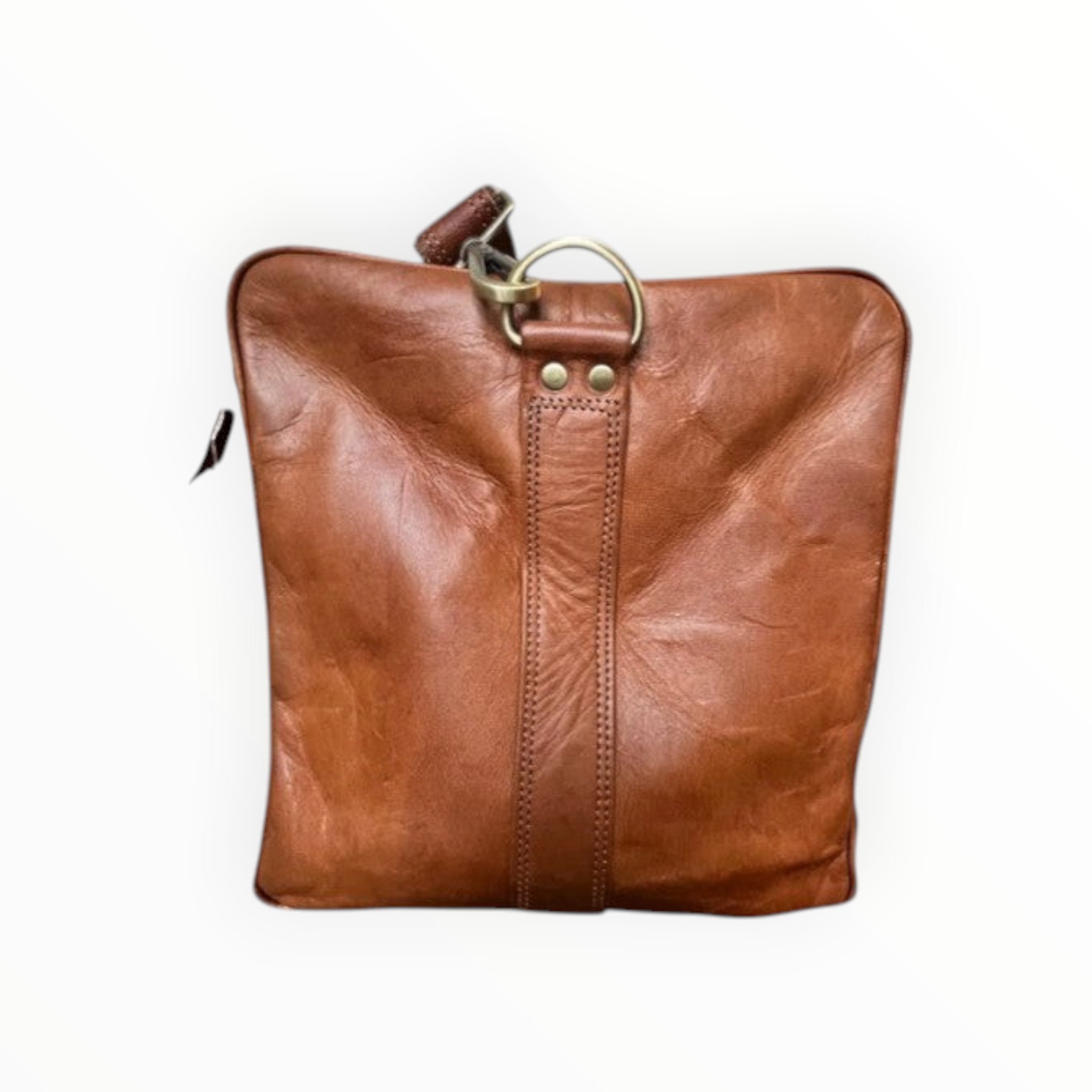 Grand sac de voyage cuir 72 cm naturel KEYA LOUISA LEE - Sacs - LOUISA LEE