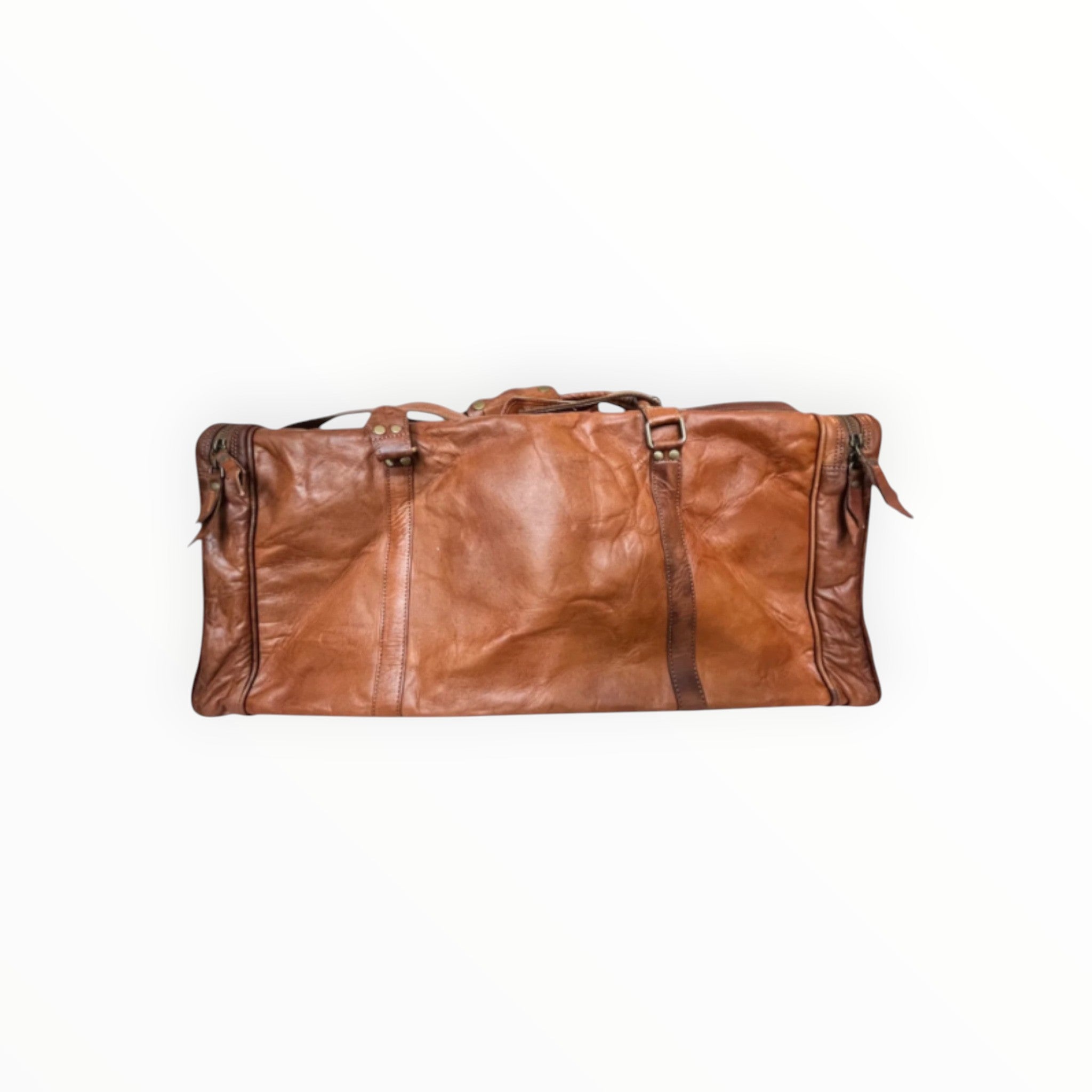 Sac de voyage week-end cuir 60 cm naturel NEHA LOUISA LEE - Sacs - LOUISA LEE