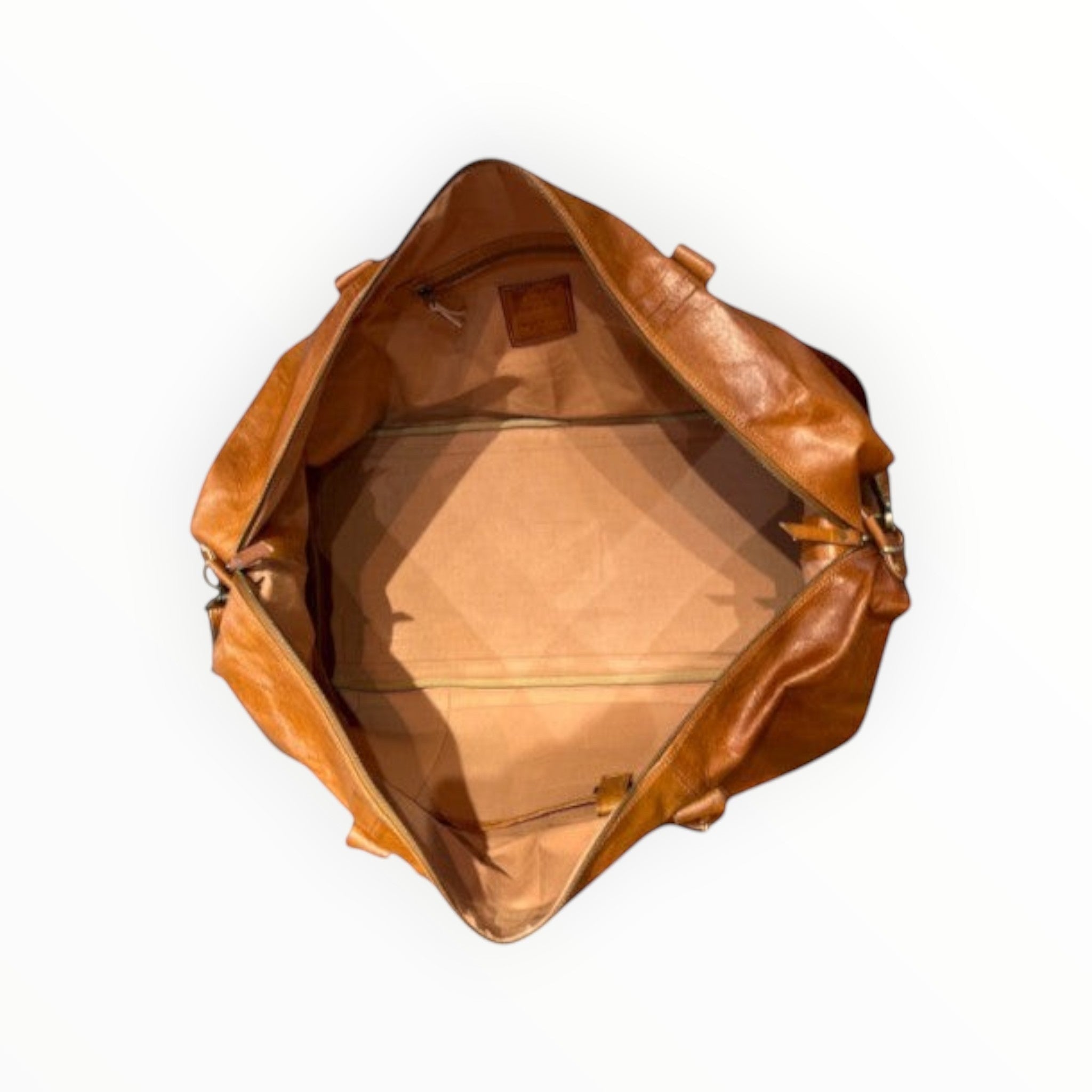 Sac de voyage cuir 60 cm naturel NEW JASMIN LOUISA LEE - Sacs - LOUISA LEE