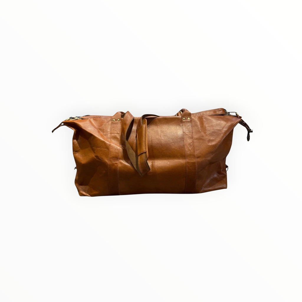 Sac de voyage cuir 50 cm naturel NEW JASMIN SMALL LOUISA LEE - Sacs - LOUISA LEE