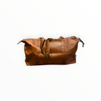 Sac de voyage cuir 50 cm naturel NEW JASMIN SMALL LOUISA LEE - Sacs - LOUISA LEE