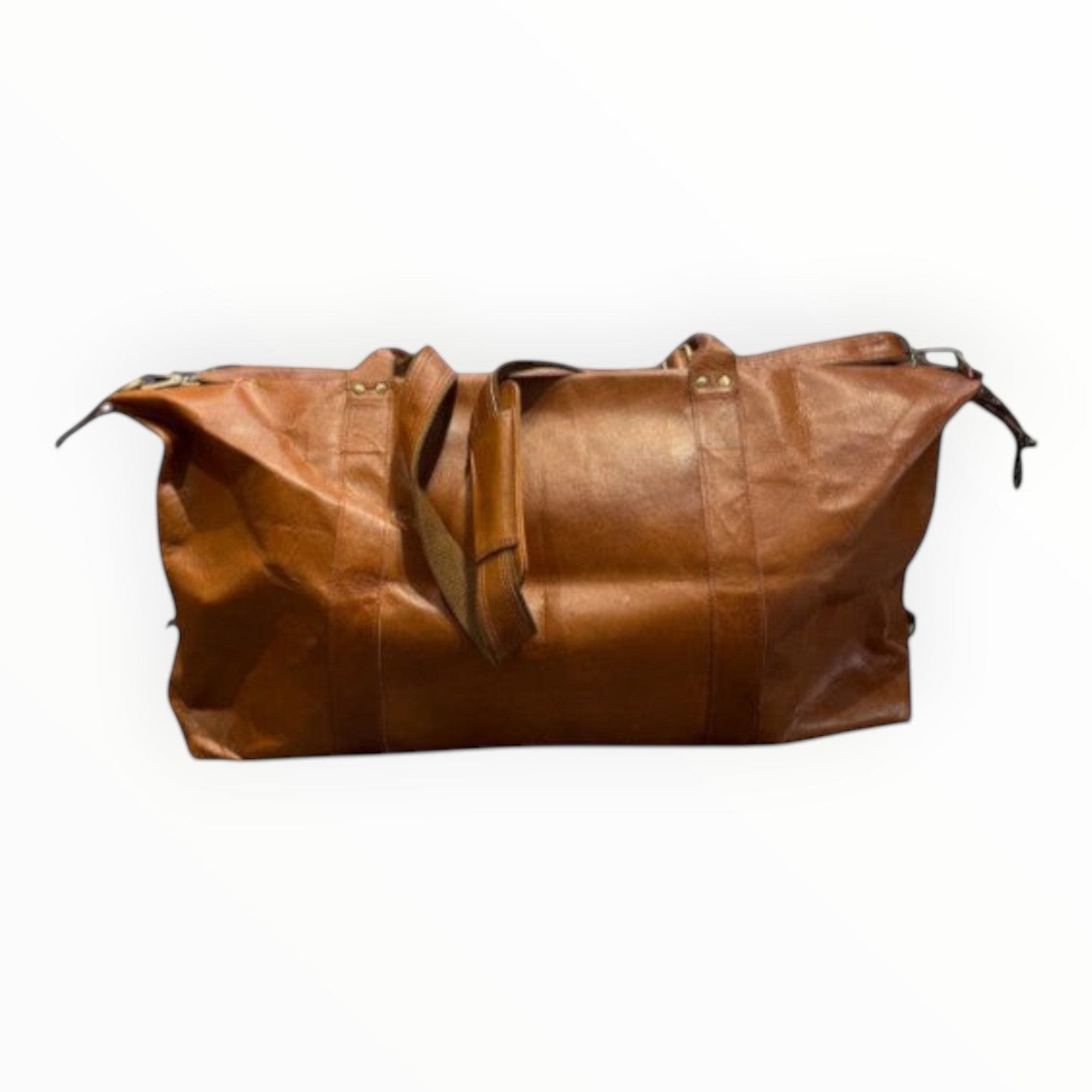 Sac de voyage cuir 60 cm naturel NEW JASMIN LOUISA LEE - Sacs - LOUISA LEE