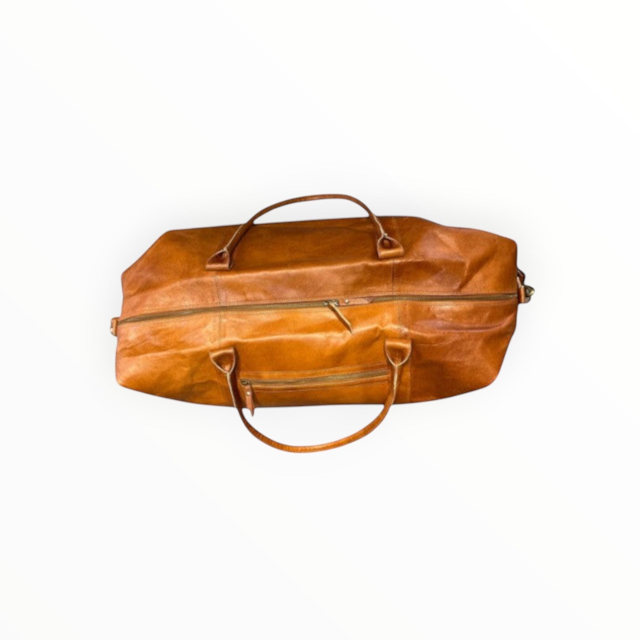 Sac de voyage cuir 60 cm naturel NEW JASMIN LOUISA LEE - Sacs - LOUISA LEE