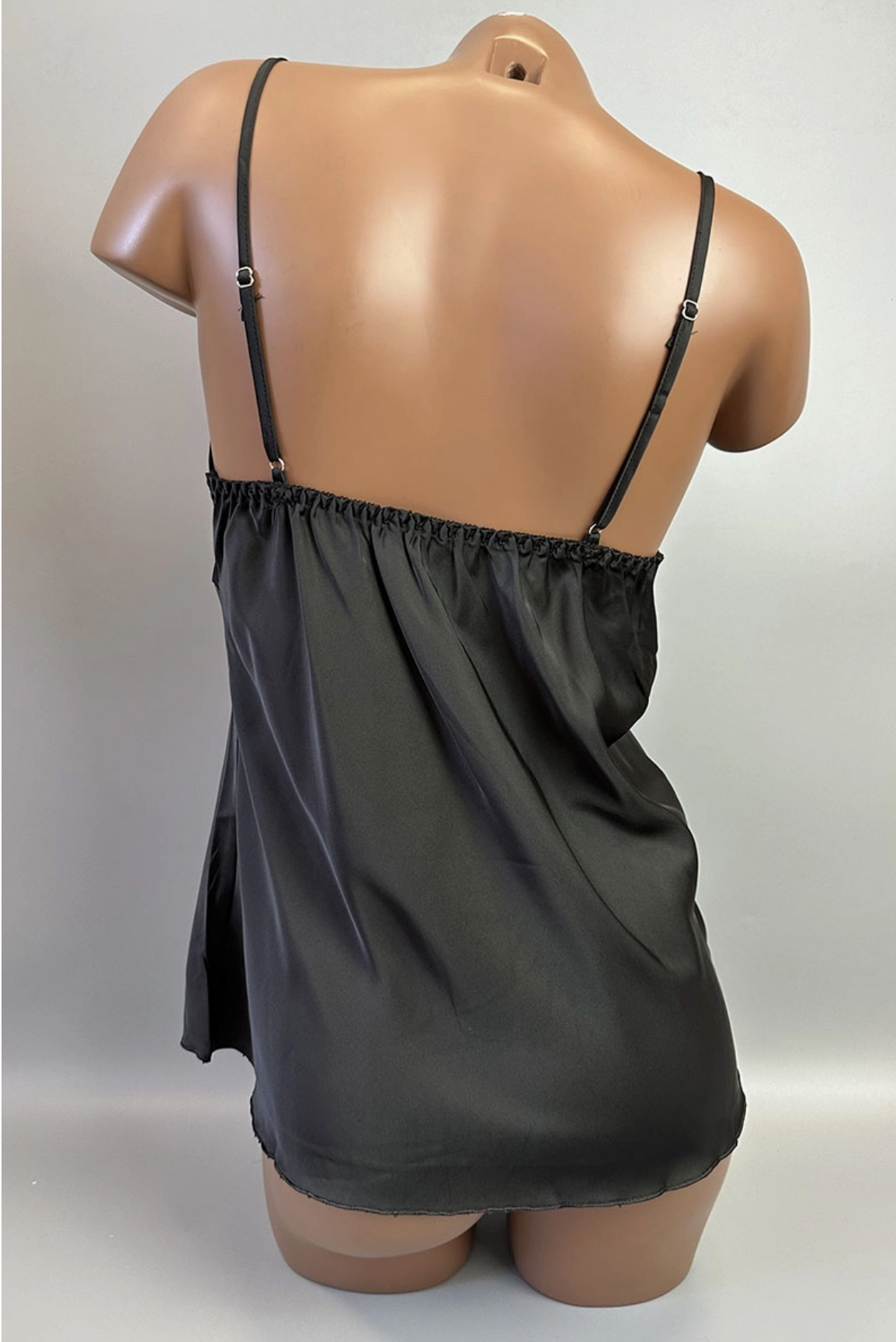 Ensemble Pyjama Débardeur et Pantalon Imitation Soie BELLE COM'ELLE - Linge de nuit - BELLE COM'ELLE