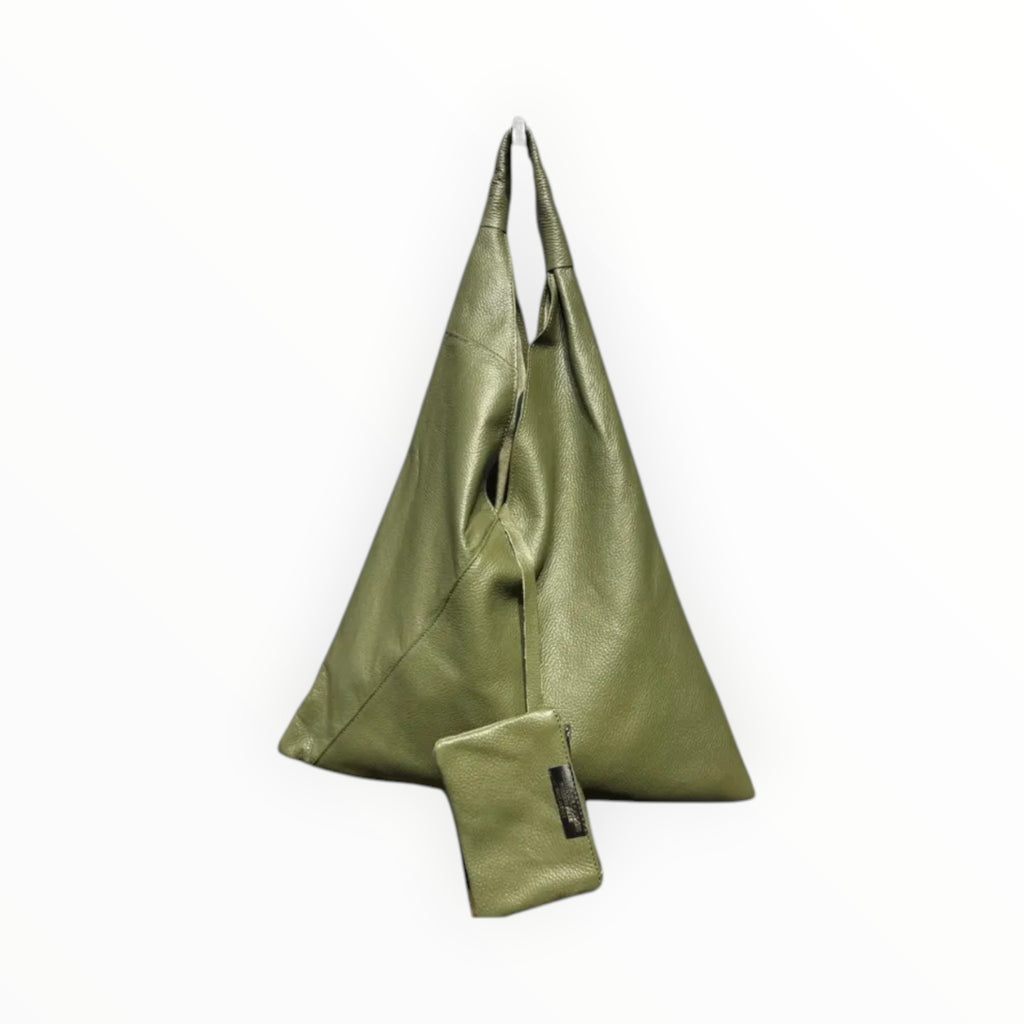 Sac cuir grainé Nomade G LOUISA LEE - Sacs - LOUISA LEE