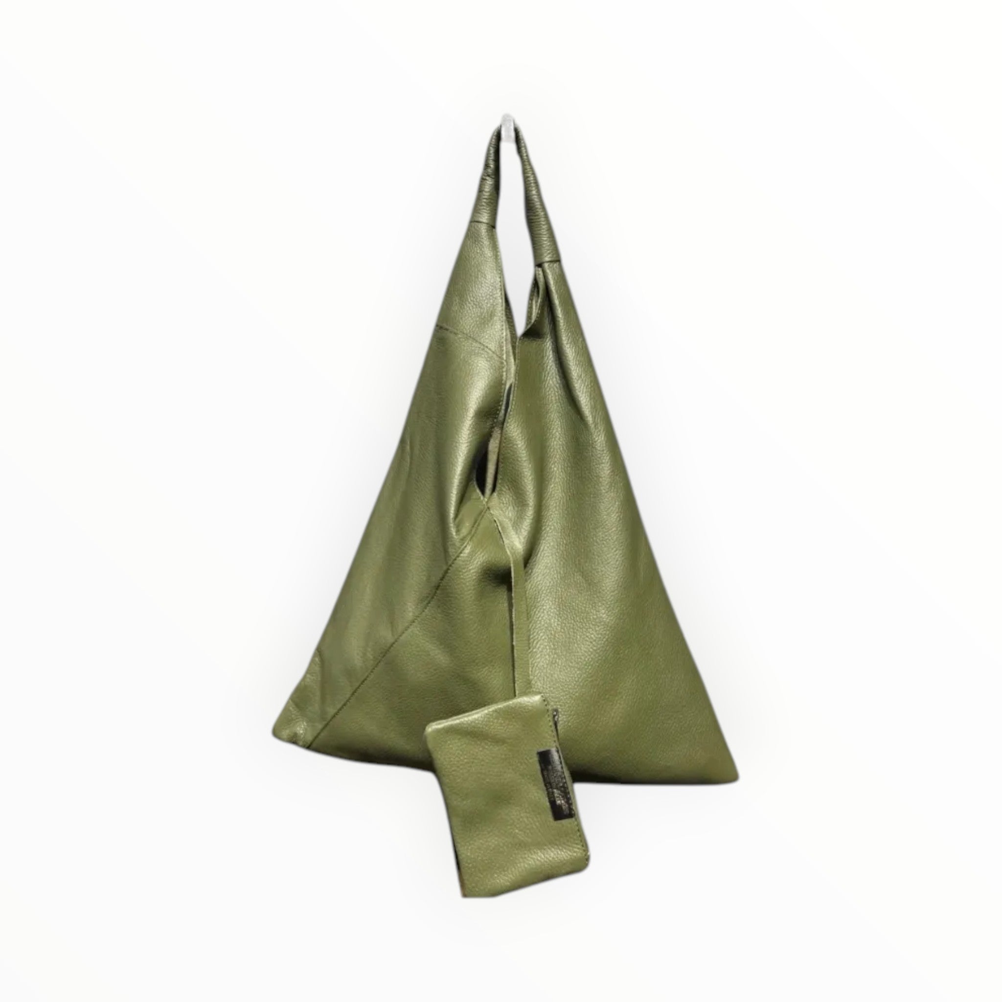 Sac cuir grainé Nomade G LOUISA LEE - Sacs - LOUISA LEE