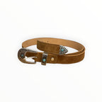 Ceinture cuir vachette LOUISA LEE - Ceintures - LOUISA LEE