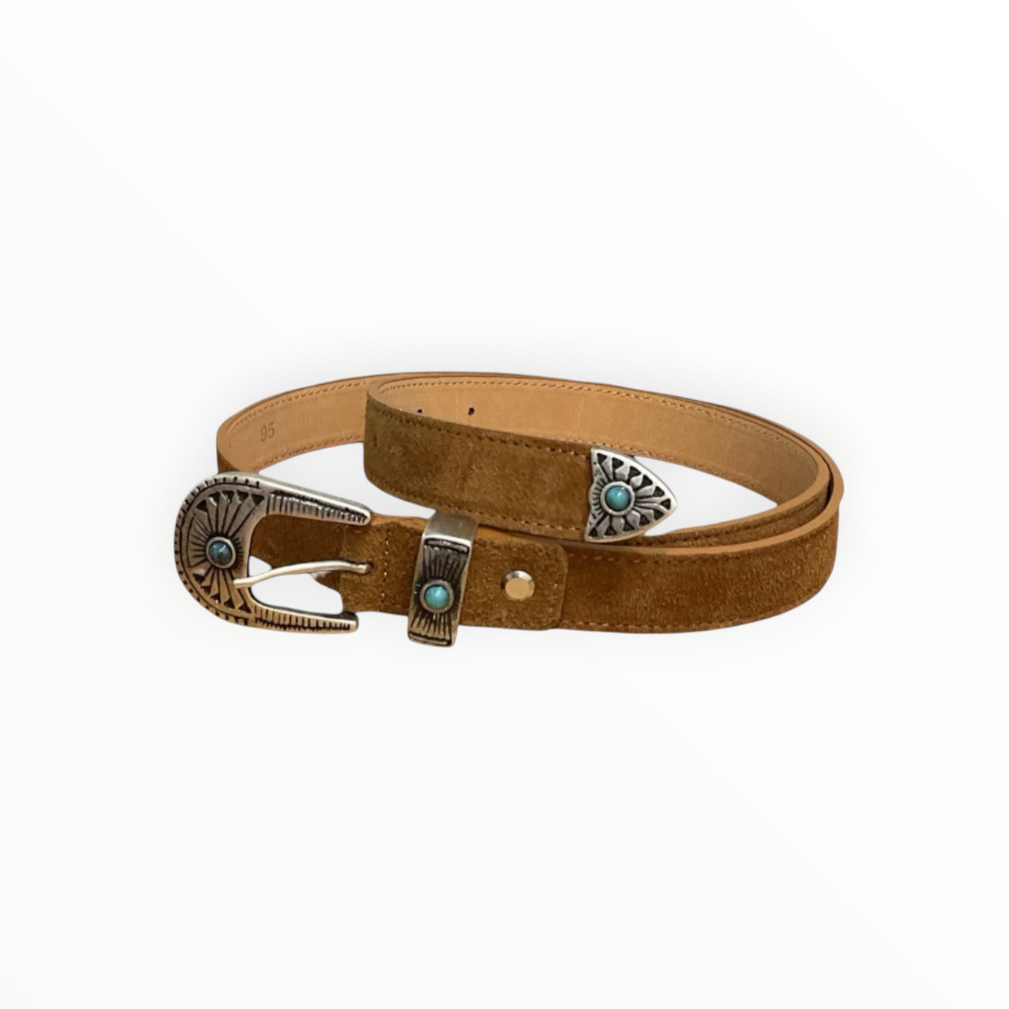 Ceinture cuir vachette LOUISA LEE - Ceintures - LOUISA LEE
