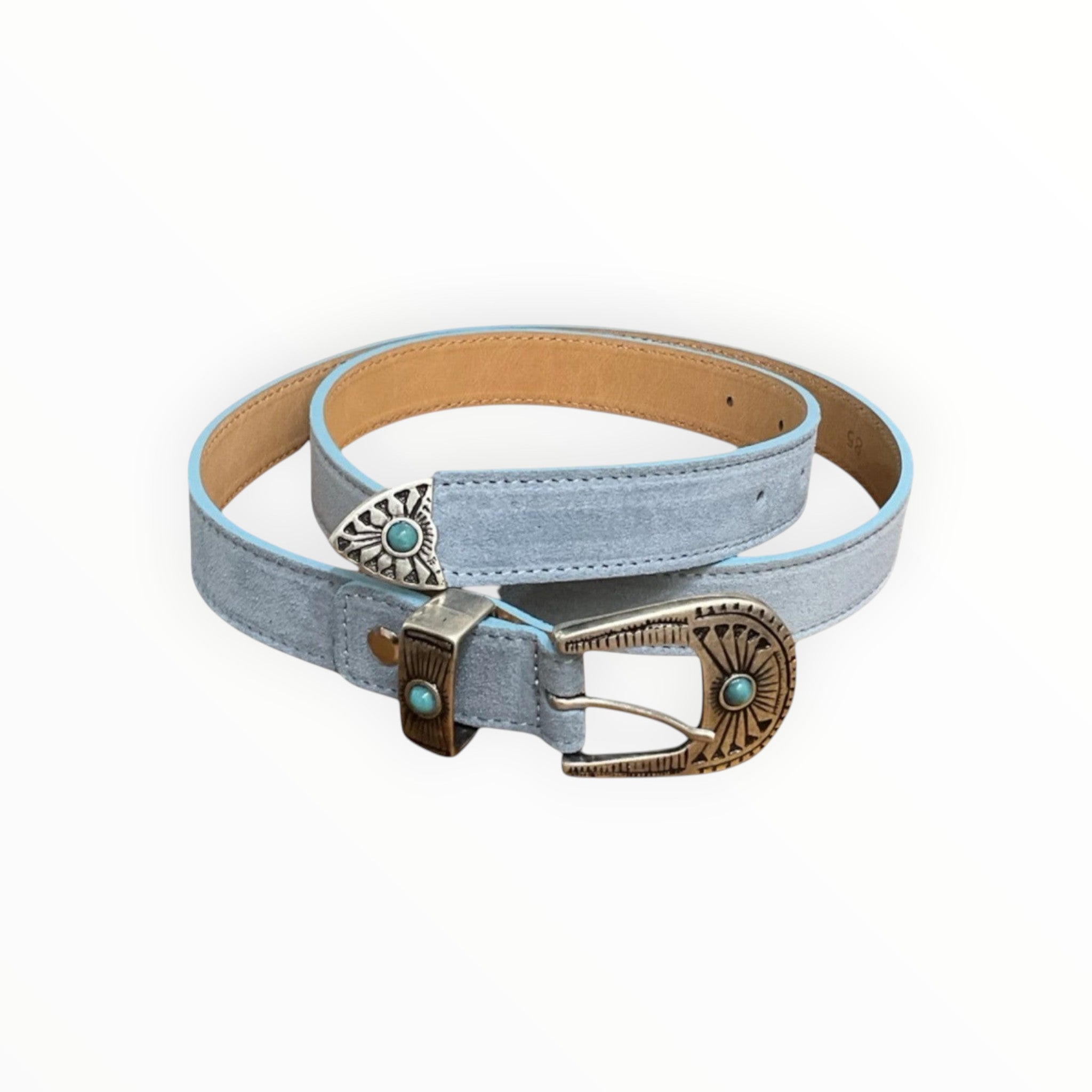 Ceinture cuir vachette LOUISA LEE - Ceintures - LOUISA LEE