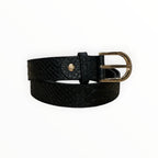 Ceinture cuir vachette LOUISA LEE - Ceintures - LOUISA LEE