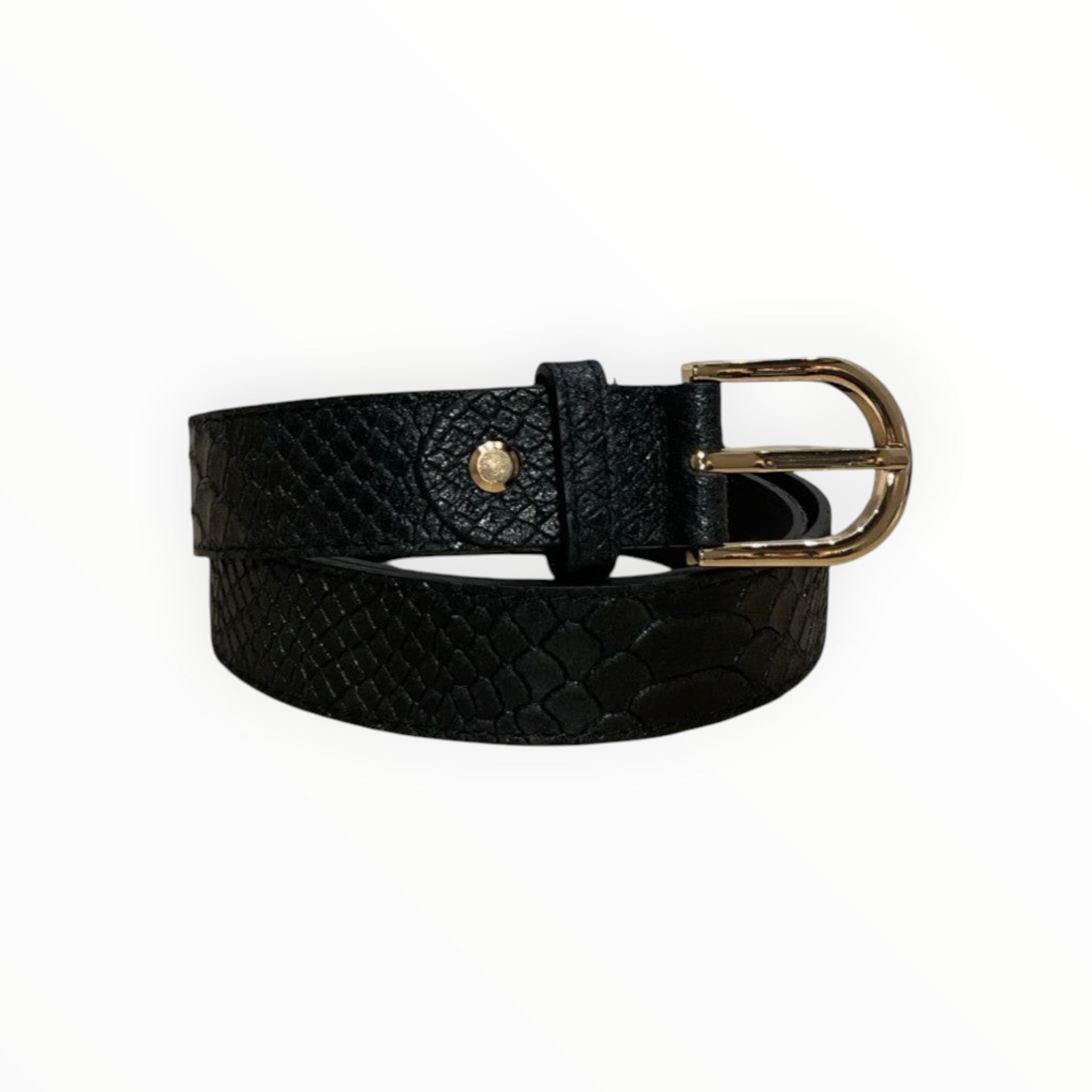 Ceinture cuir vachette LOUISA LEE - Ceintures - LOUISA LEE