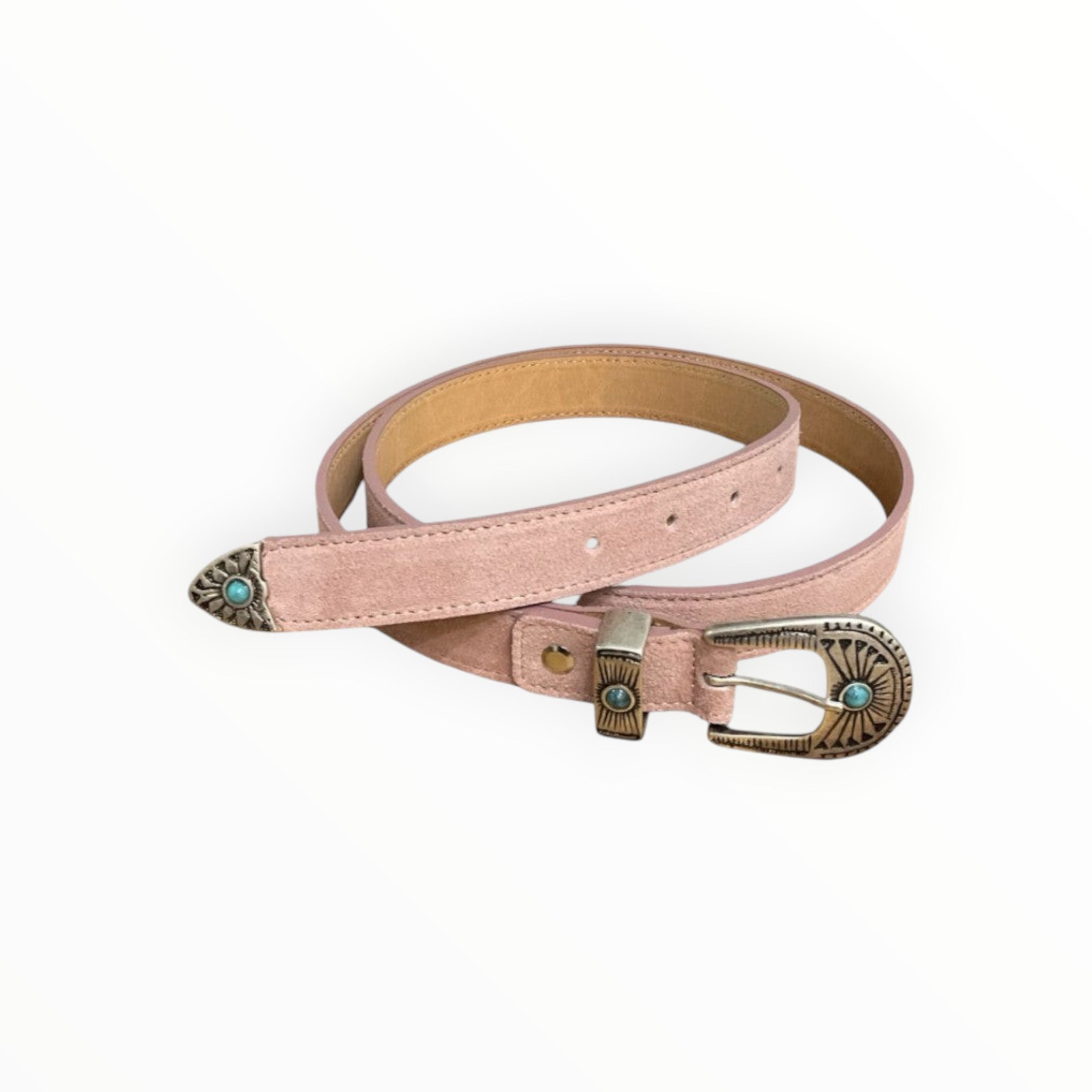 Ceinture cuir vachette LOUISA LEE - Ceintures - LOUISA LEE