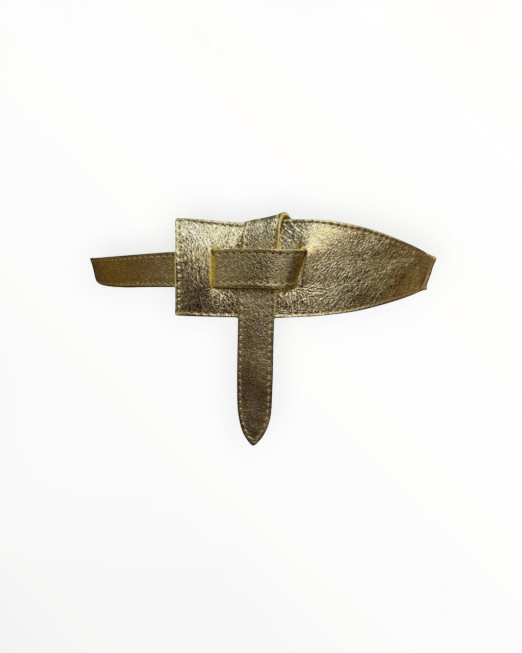 Ceinture cuir irisé taille unique LOUISA LEE - Ceintures - LOUISA LEE