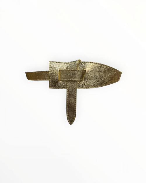 Ceinture cuir irisé taille unique LOUISA LEE - Ceintures - LOUISA LEE