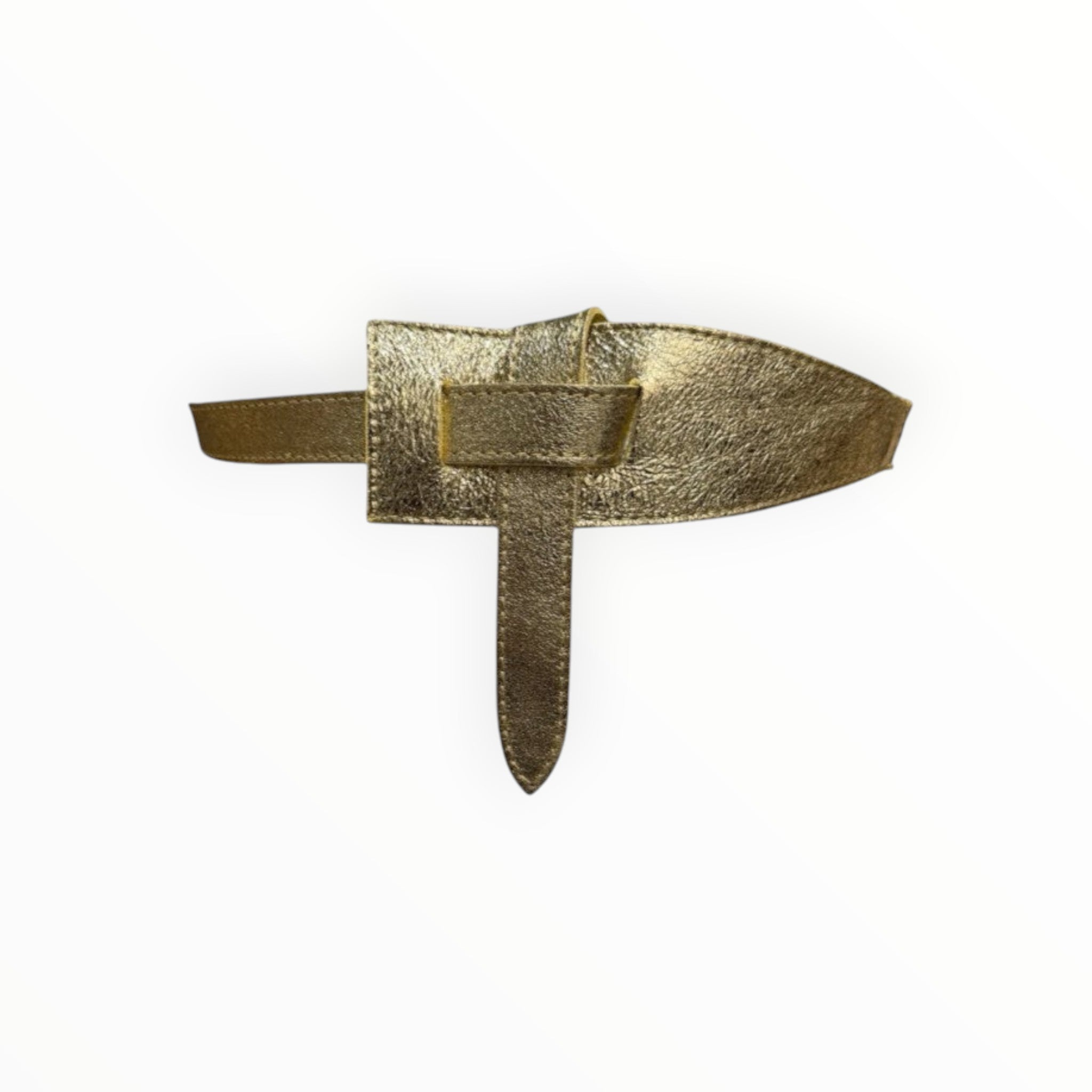 Ceinture cuir irisé taille unique LOUISA LEE - Ceintures - LOUISA LEE