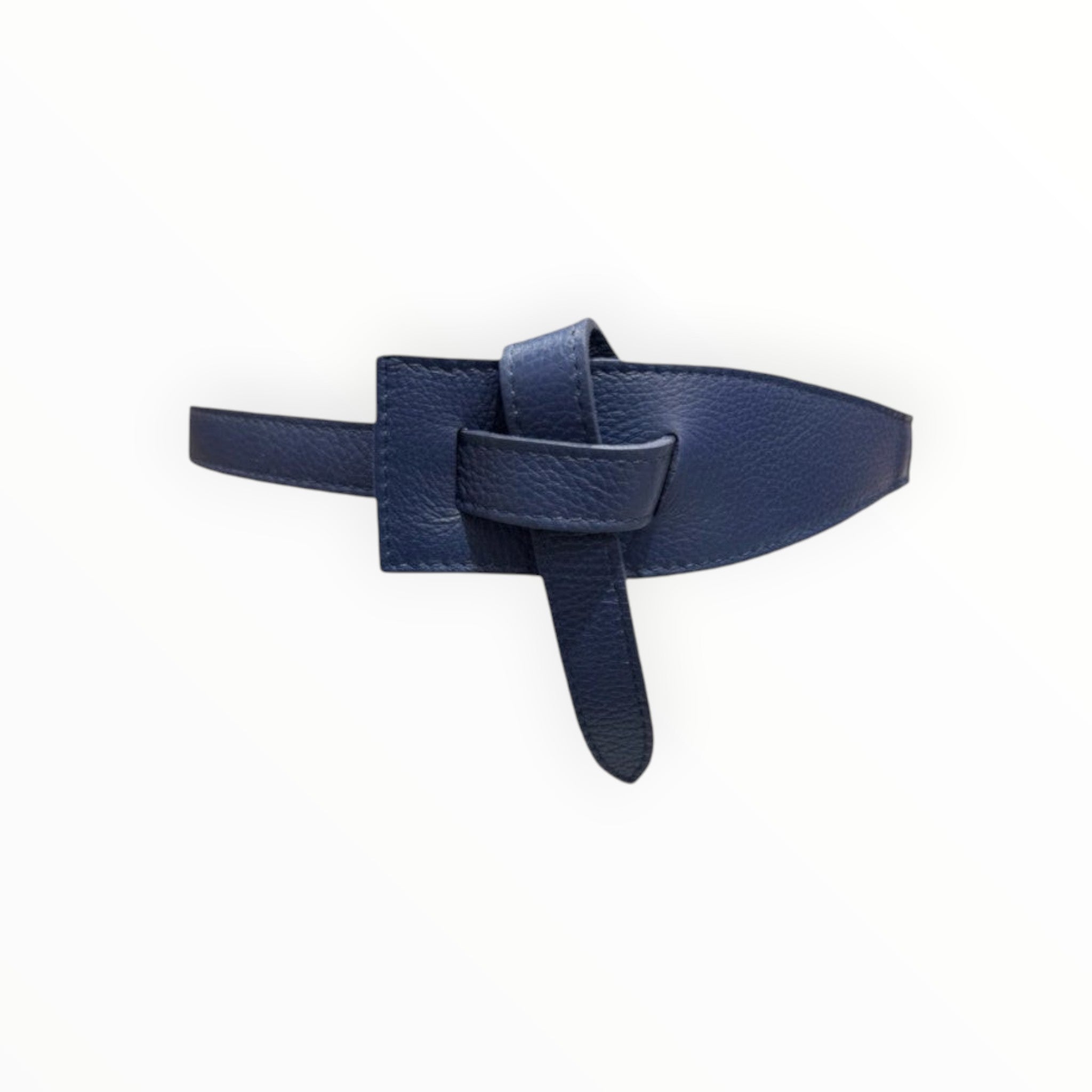 Ceinture cuir grainé taille unique LOUISA LEE - Ceintures - LOUISA LEE