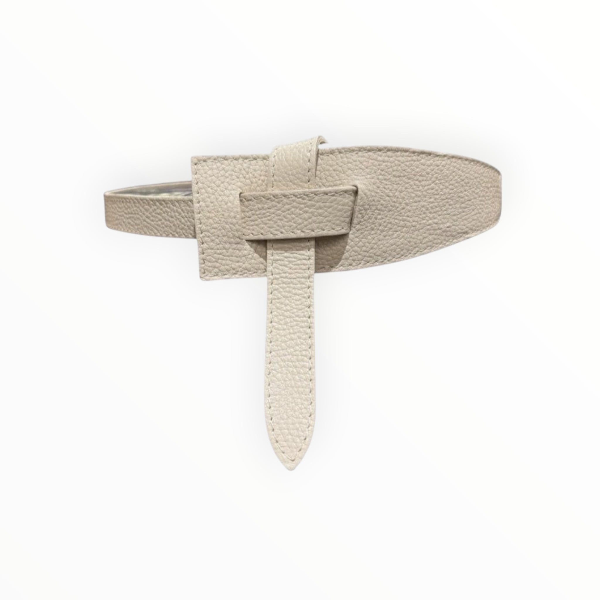 Ceinture cuir grainé taille unique LOUISA LEE - Ceintures - LOUISA LEE
