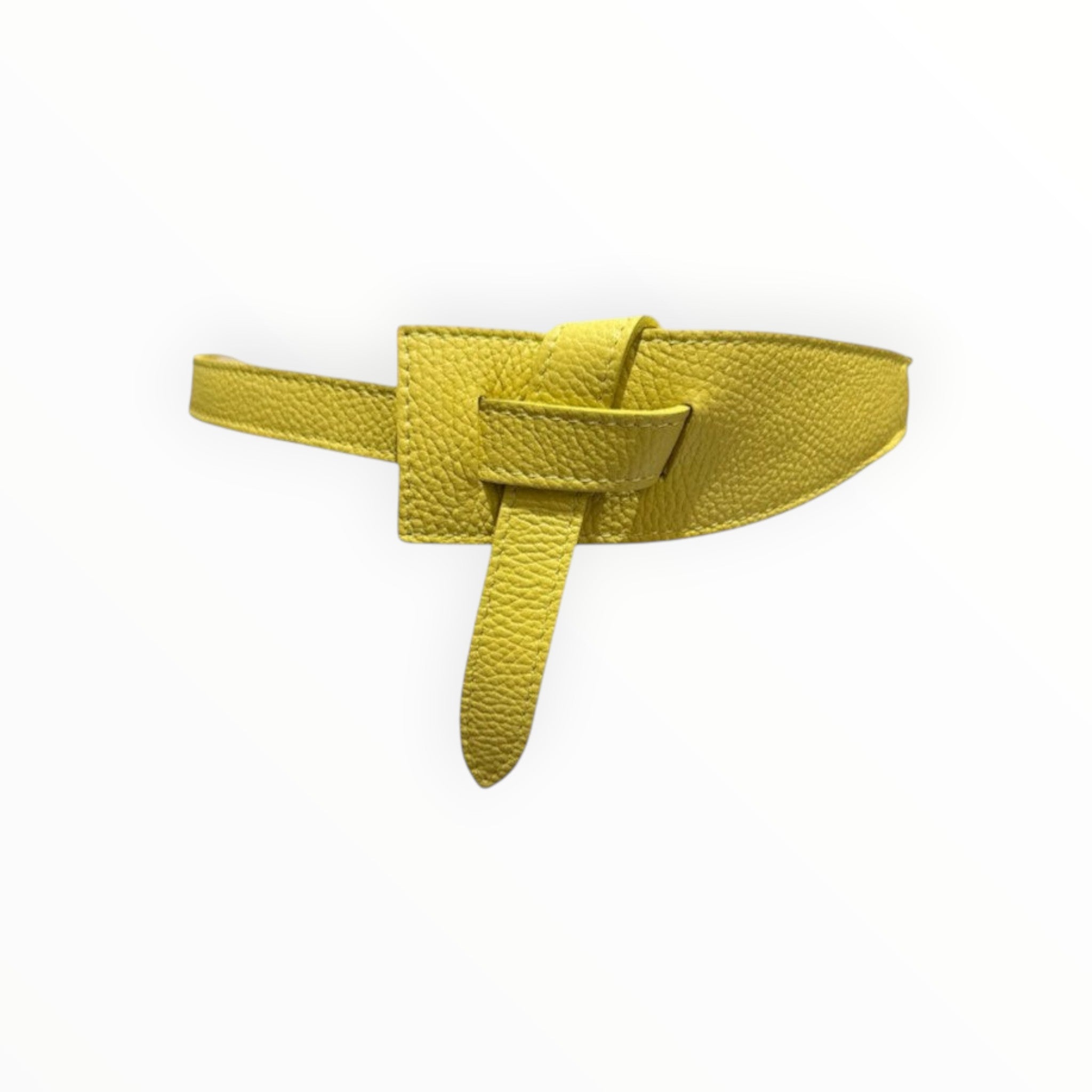 Ceinture cuir grainé taille unique LOUISA LEE - Ceintures - LOUISA LEE