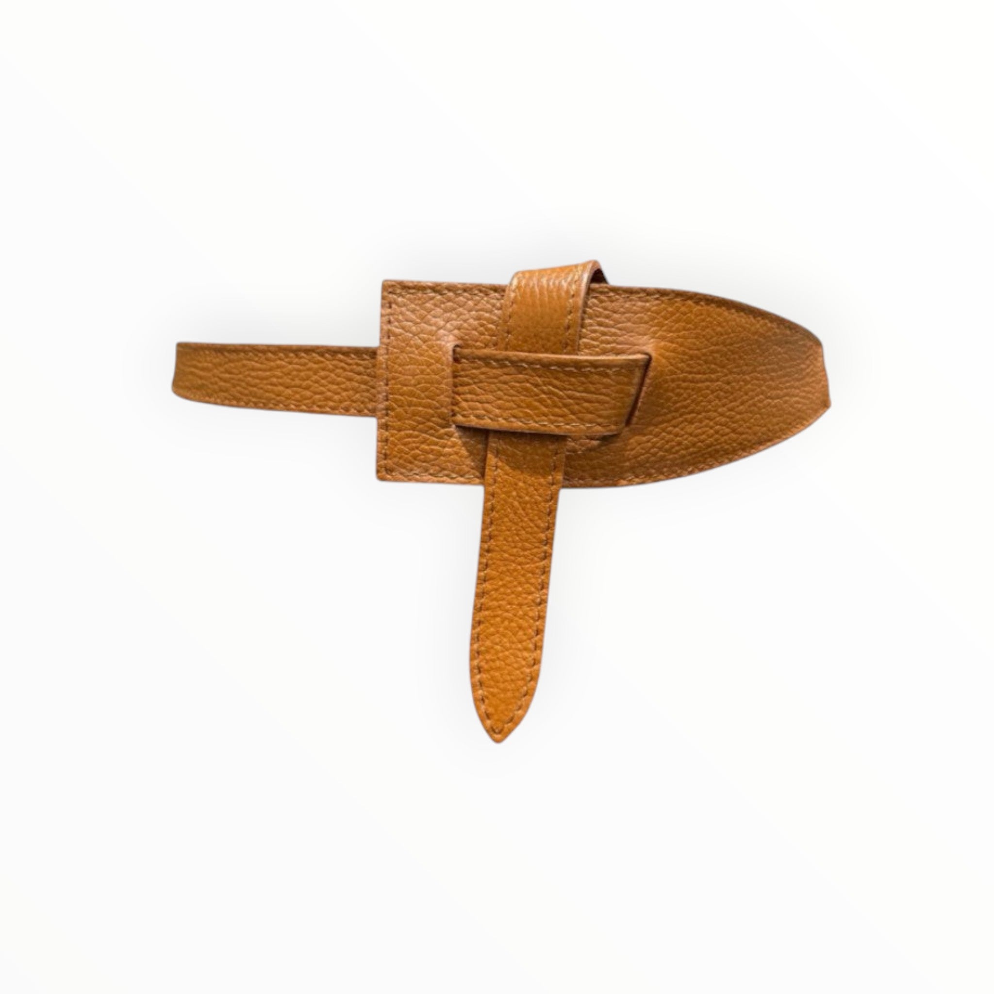 Ceinture cuir grainé taille unique LOUISA LEE - Ceintures - LOUISA LEE