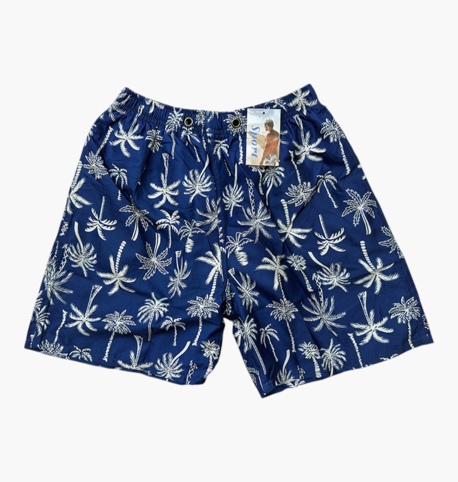 Short de Plage Homme Palmiers BELLE COM'ELLE - Short de bain Homme - BELLE COM'ELLE