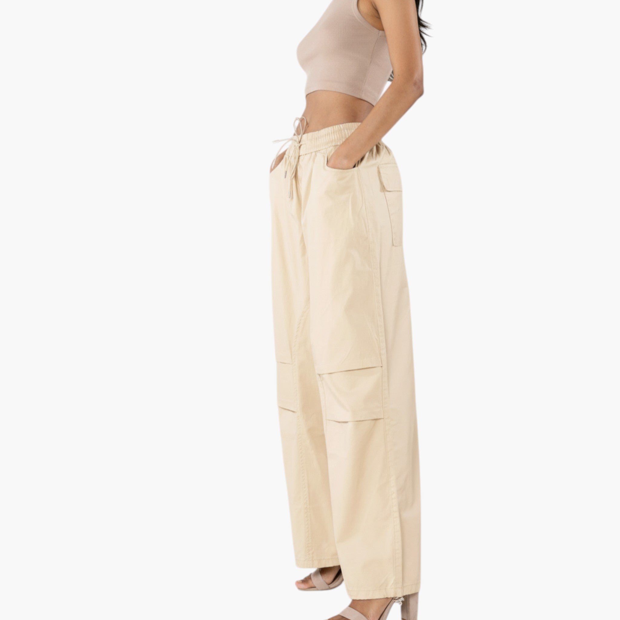 Pantalon large parachute NINA CARTER - Pantalon Femme - Nina Carter