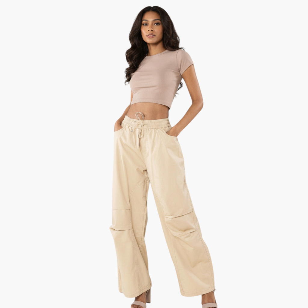 Pantalon large parachute NINA CARTER - Pantalon Femme - Nina Carter
