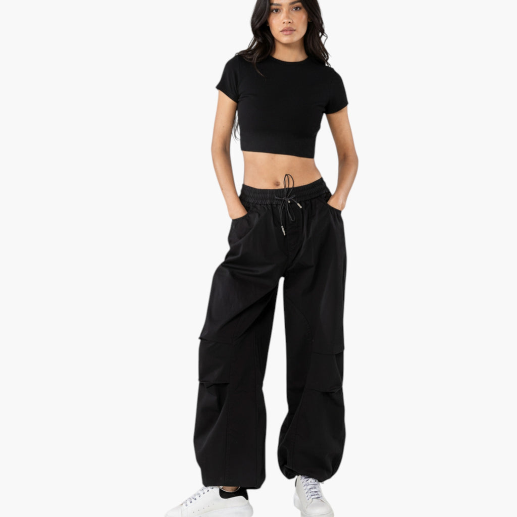 Pantalon large parachute NINA CARTER - Pantalon Femme - Nina Carter
