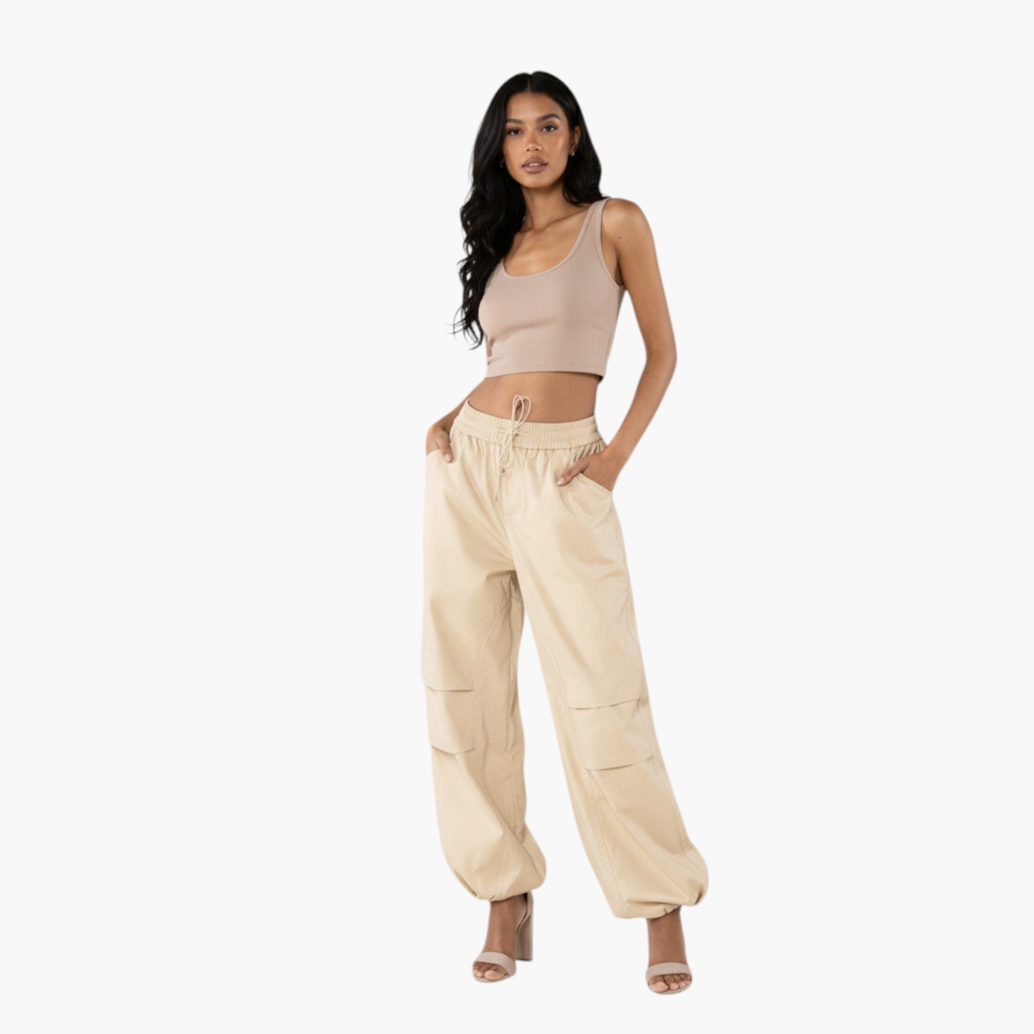 Pantalon large parachute NINA CARTER - Pantalon Femme - Nina Carter
