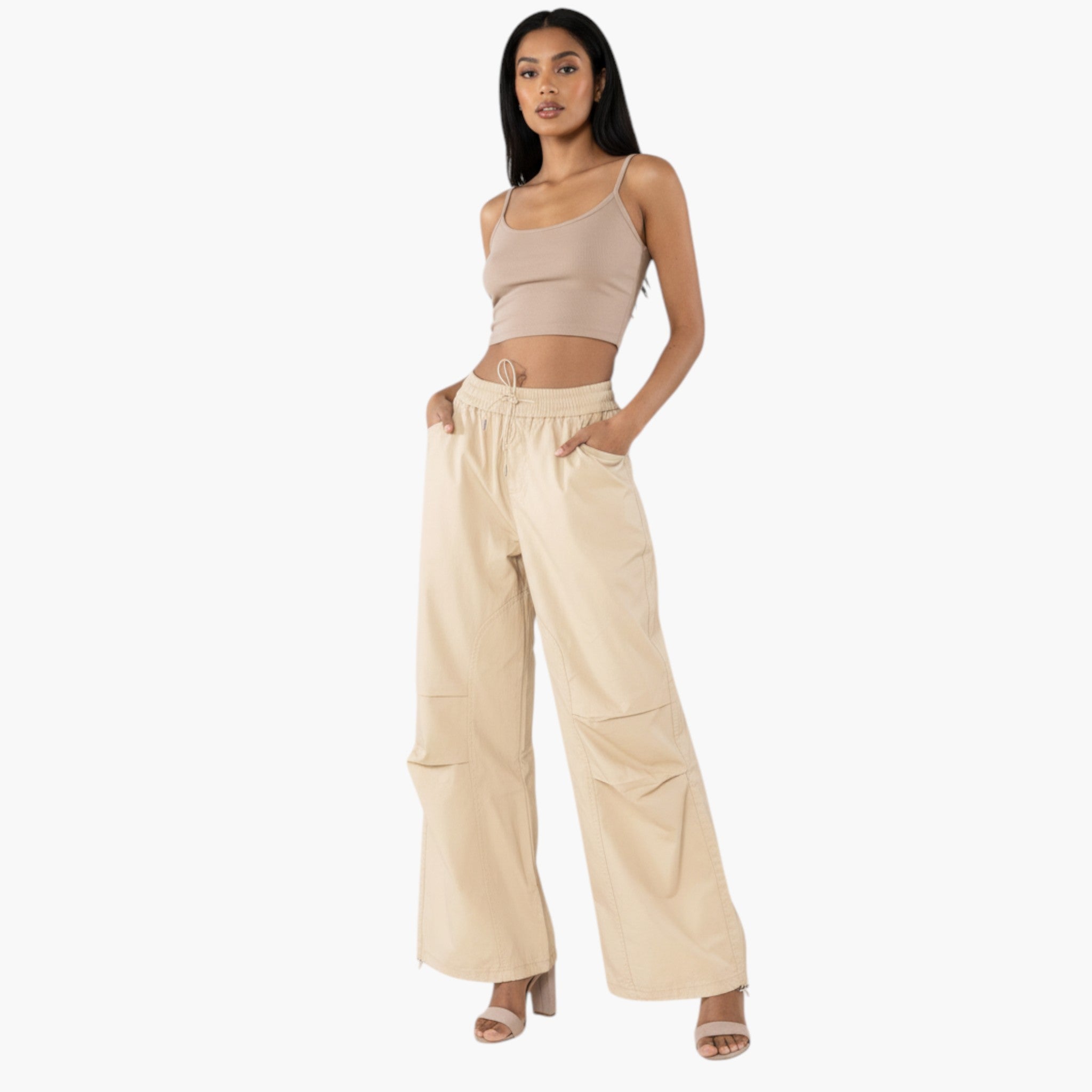 Pantalon large parachute NINA CARTER - Pantalon Femme - Nina Carter
