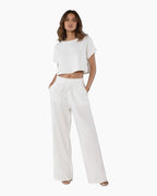 Pantalon palazzo large NINA CARTER - Pantalon Femme - Nina Carter