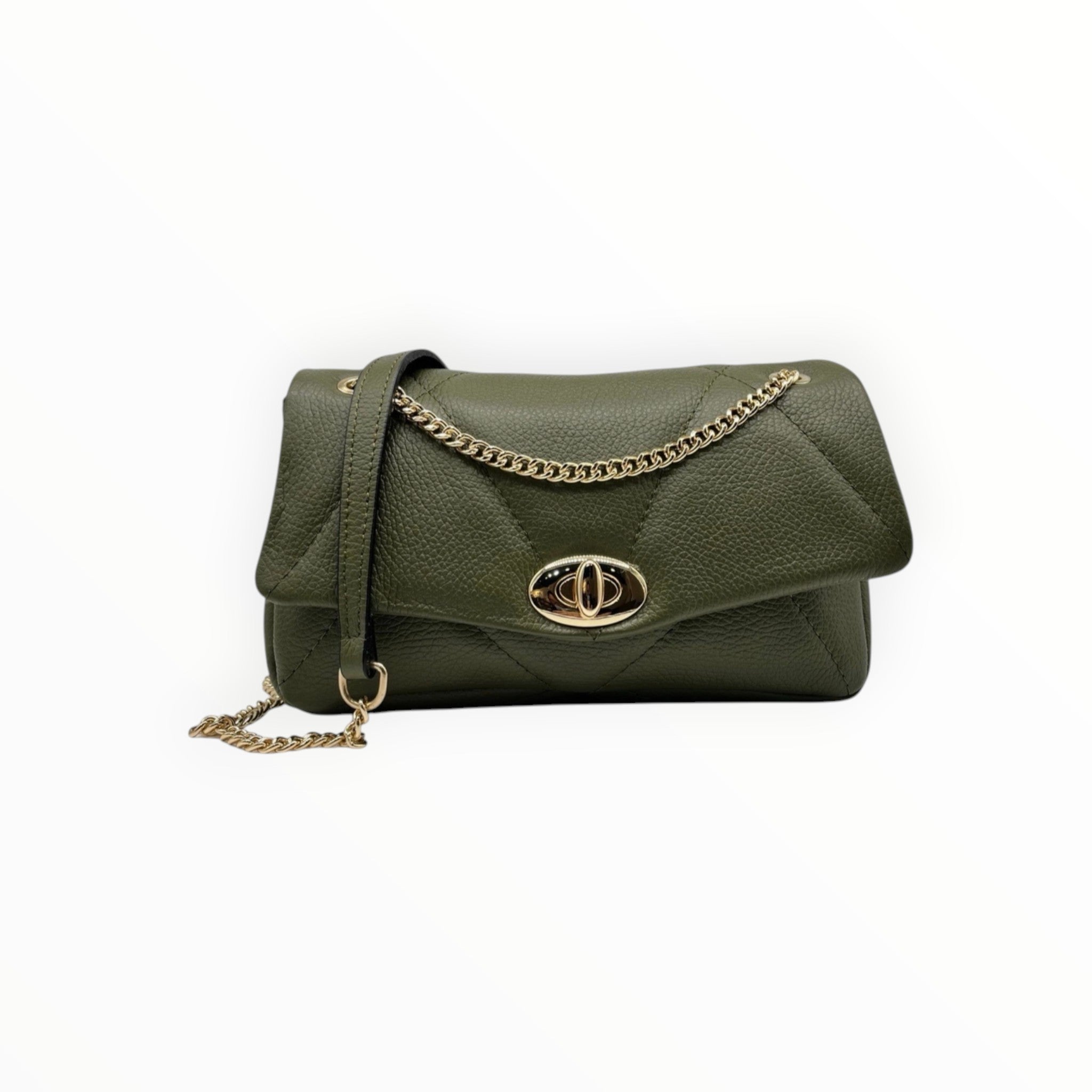 Sac cuir grainé matelassé CARLOTA LOUISA LEE - Sacs - LOUISA LEE