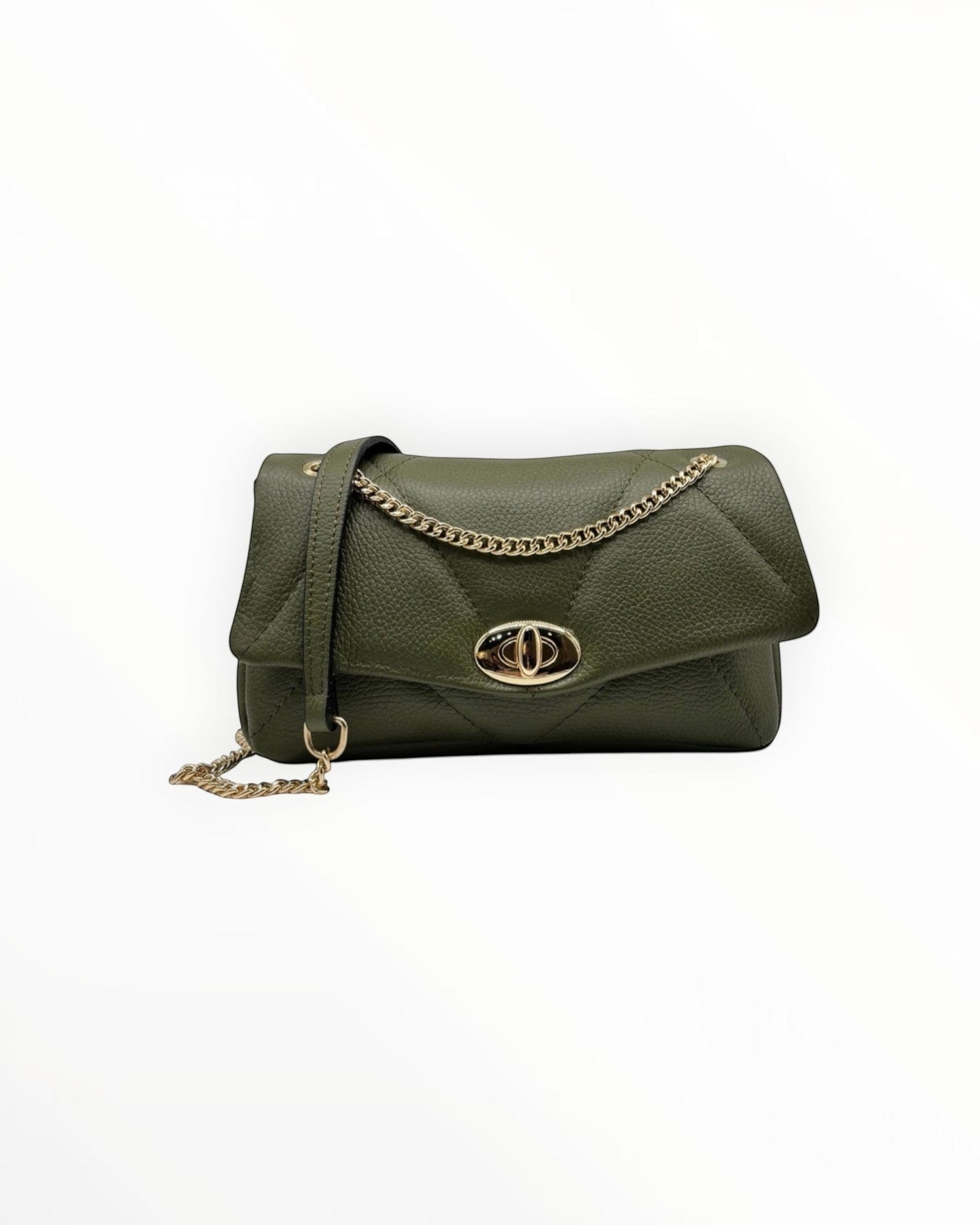 Sac cuir grainé matelassé CARLOTA LOUISA LEE - Sacs - LOUISA LEE