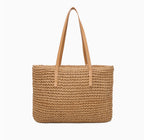 Cabas Zippé Paille avec Trousse INES DELAURE