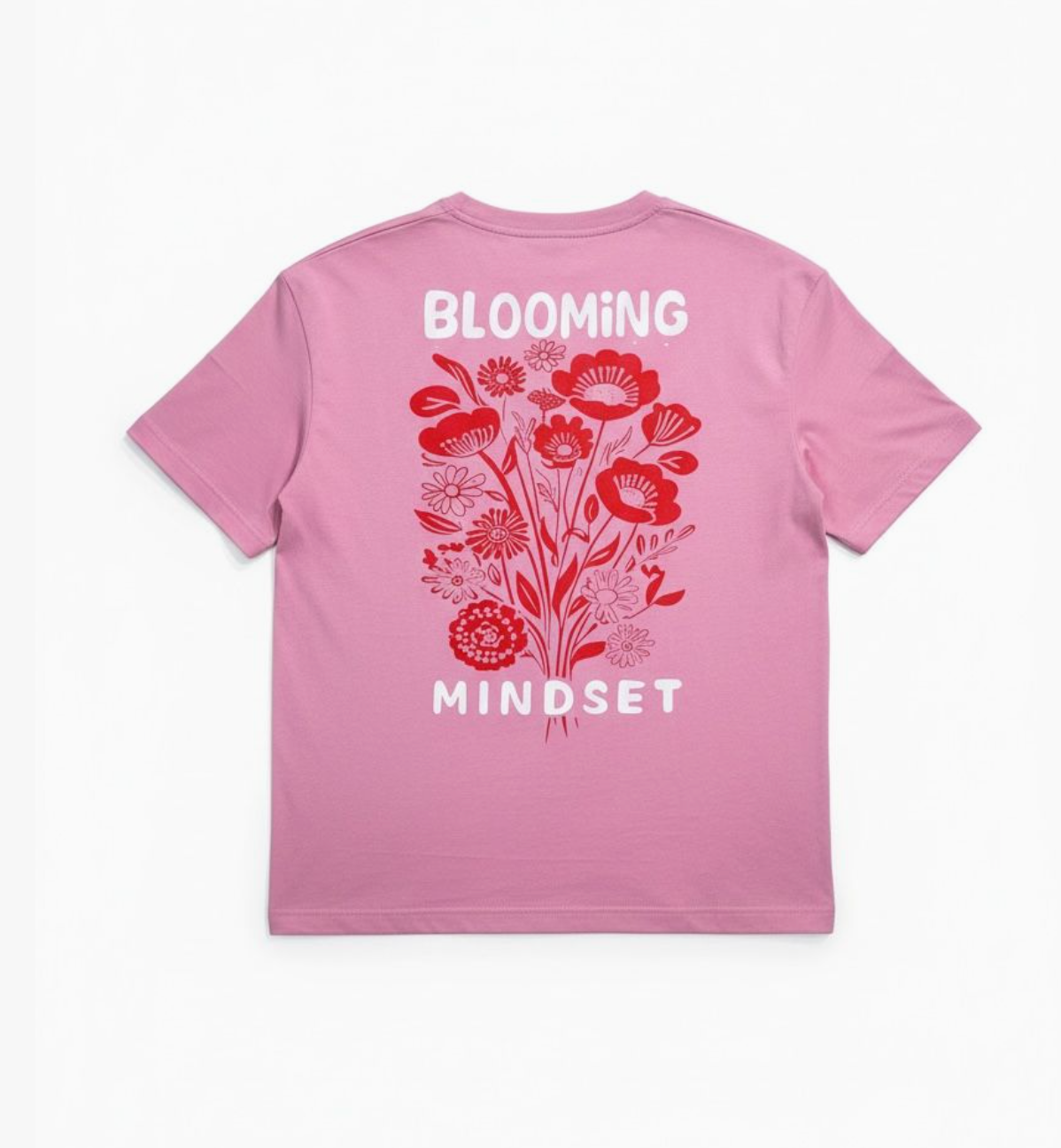 T-shirt coton bouquet floral Mindset Abundance ATTRAIT PARIS