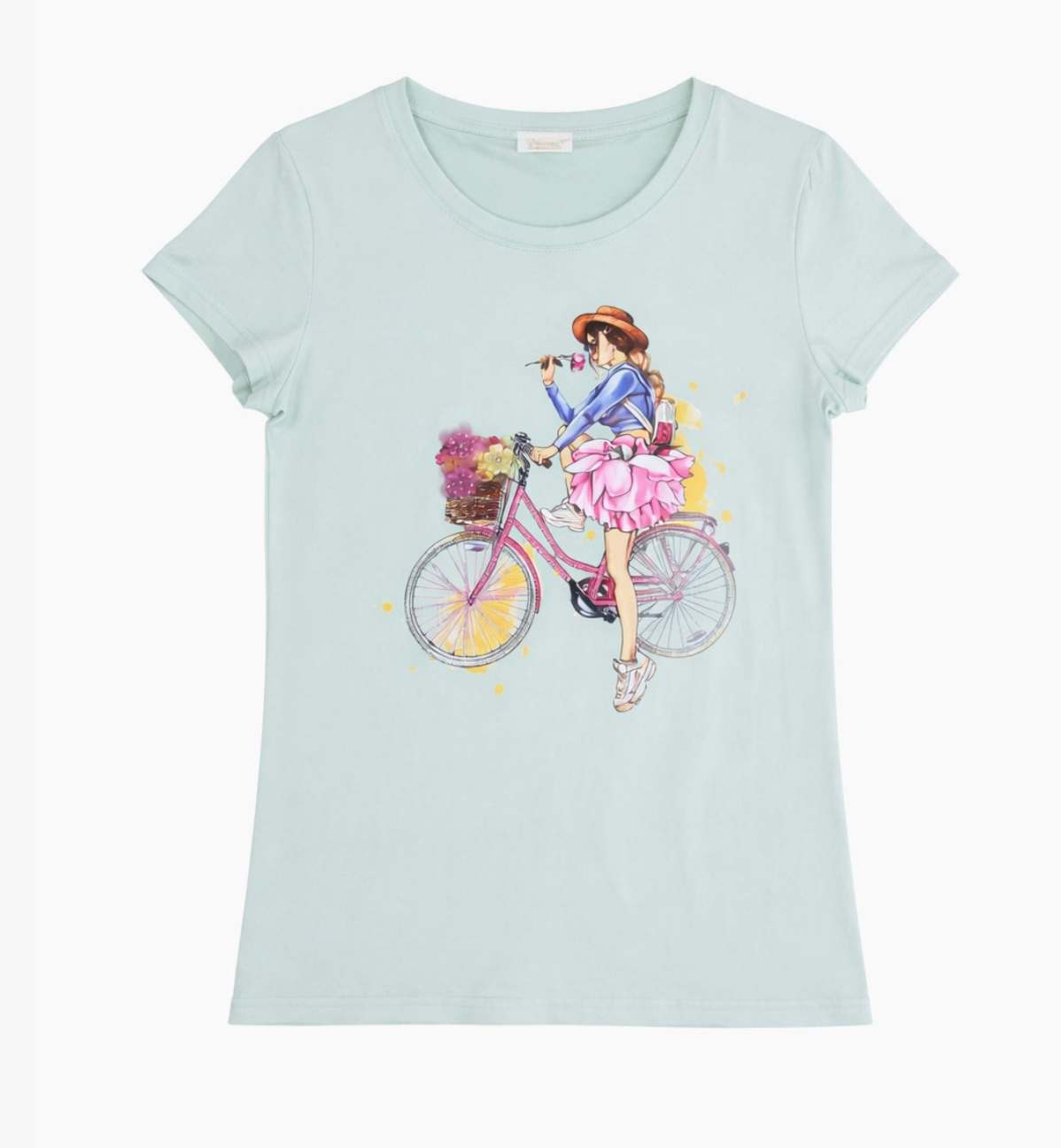 T-shirt Vélo Femme ATTRAIT PARIS