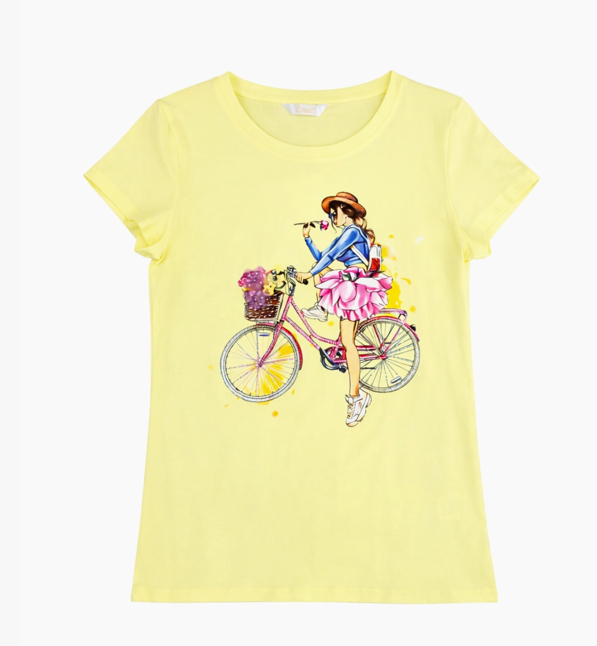 T-shirt Vélo Femme ATTRAIT PARIS