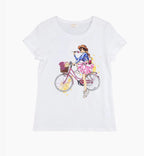 T-shirt Vélo Femme ATTRAIT PARIS
