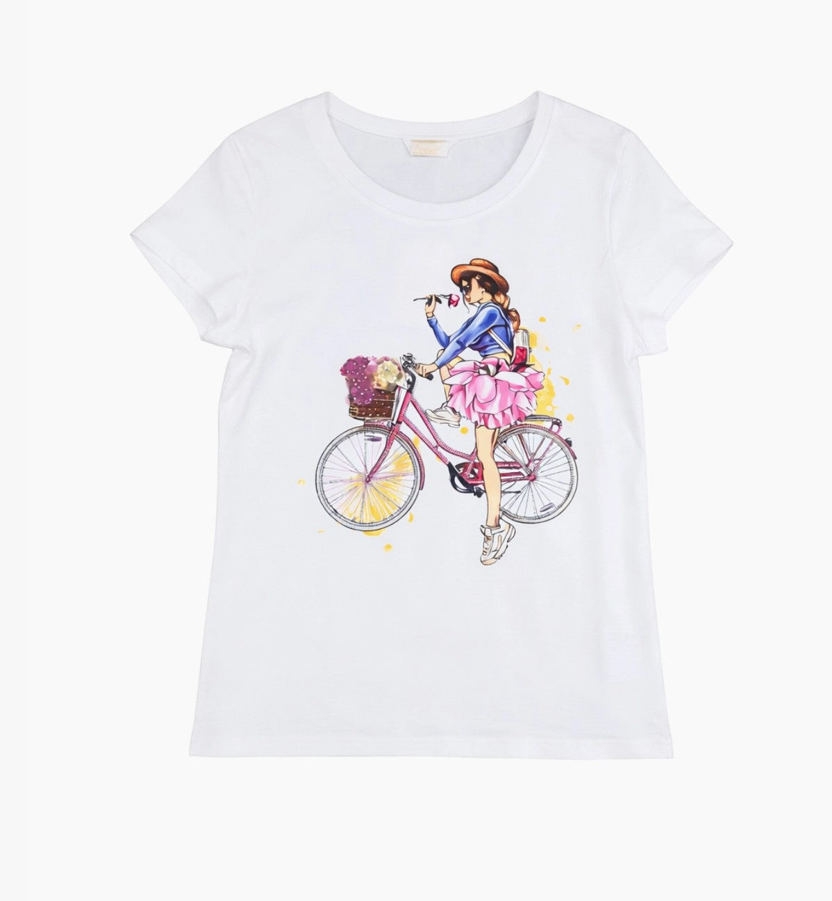 T-shirt Vélo Femme ATTRAIT PARIS
