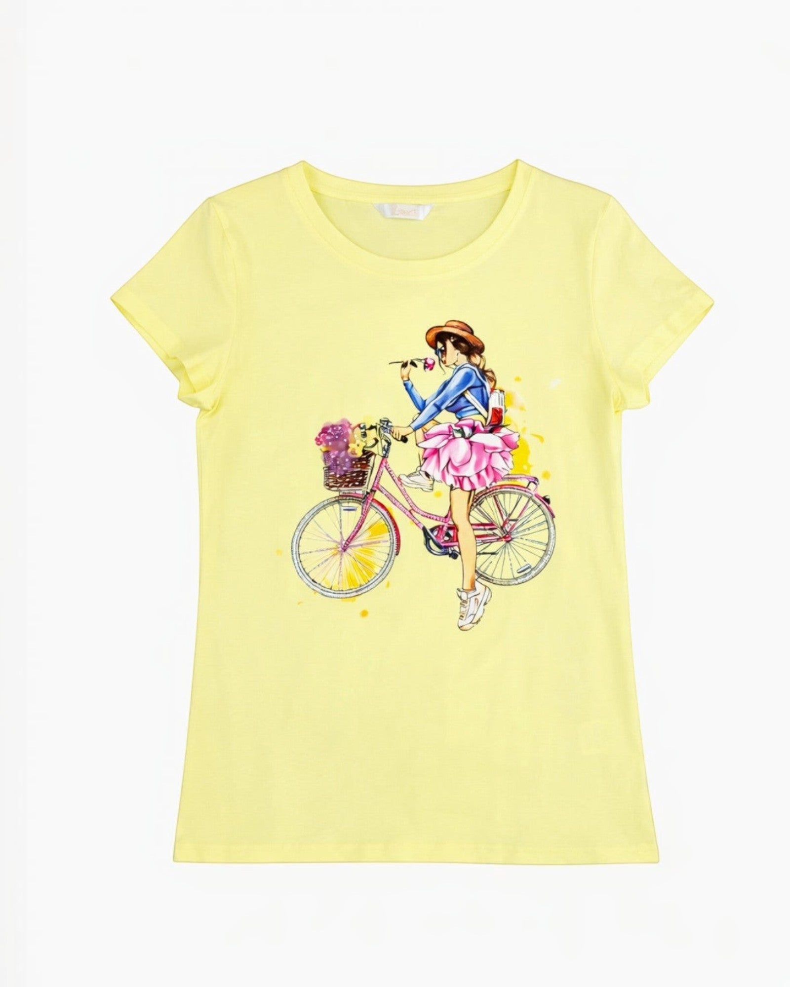 T-shirt Vélo Femme ATTRAIT PARIS