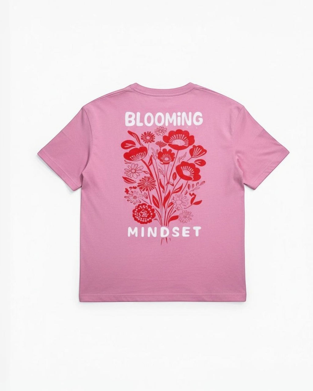 T-shirt coton bouquet floral Mindset Abundance ATTRAIT PARIS