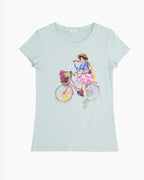 T-shirt Vélo Femme ATTRAIT PARIS