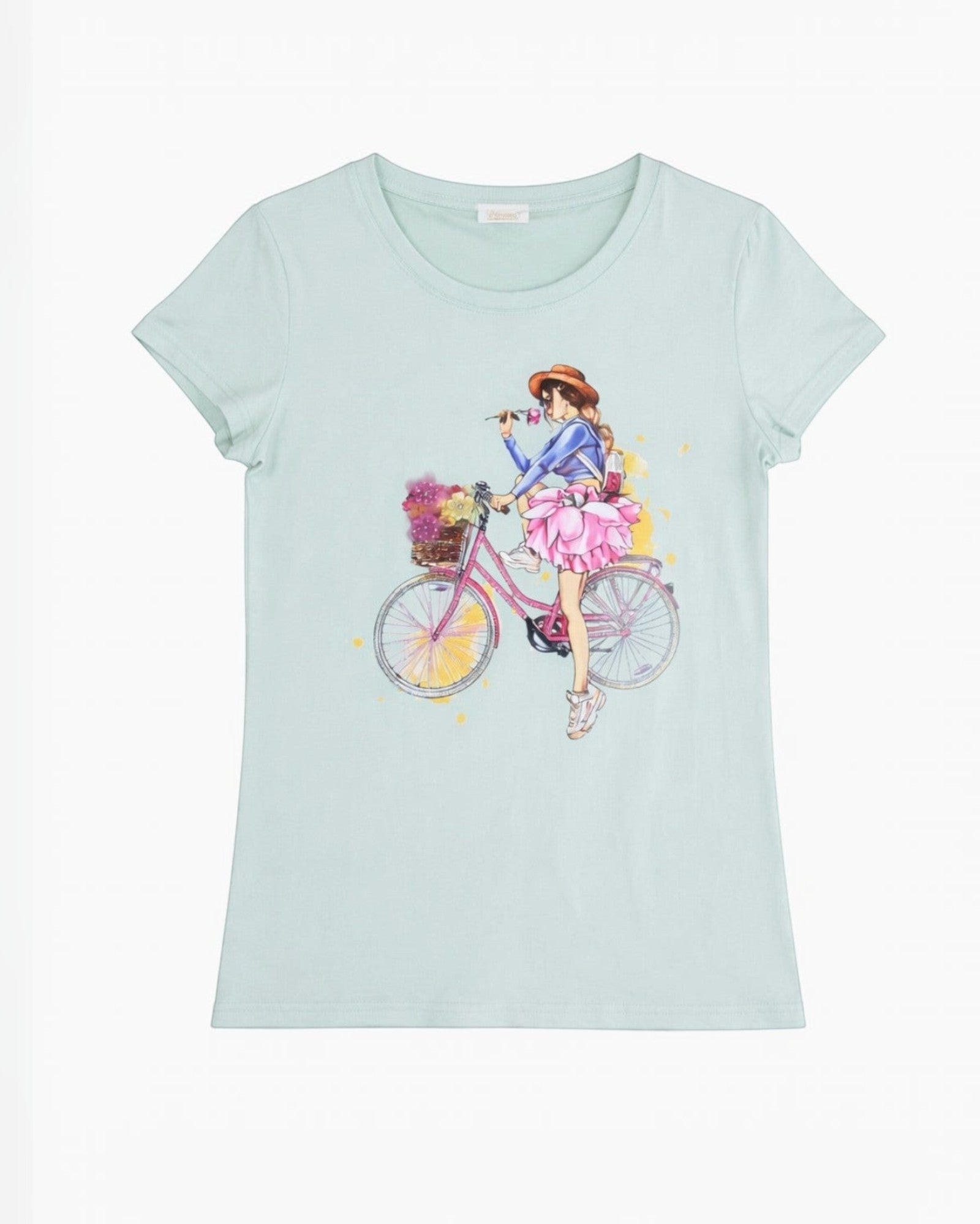 T-shirt Vélo Femme ATTRAIT PARIS