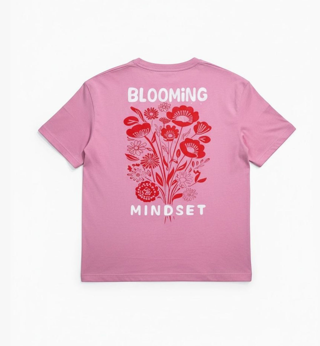 T-shirt coton bouquet floral Mindset Abundance ATTRAIT PARIS