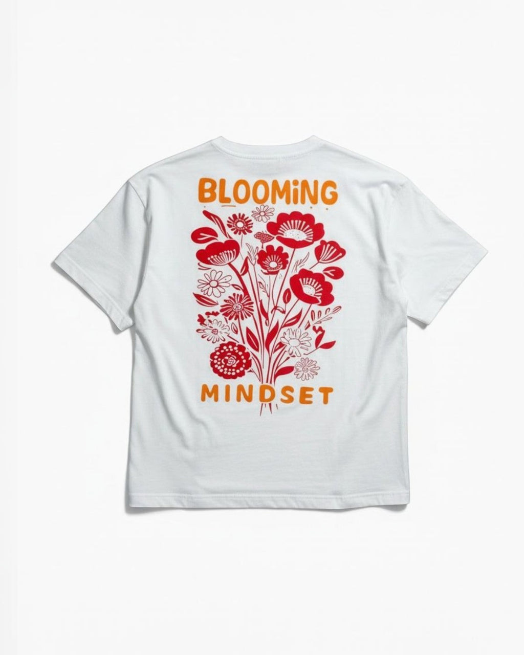 T-shirt coton bouquet floral Mindset Abundance ATTRAIT PARIS