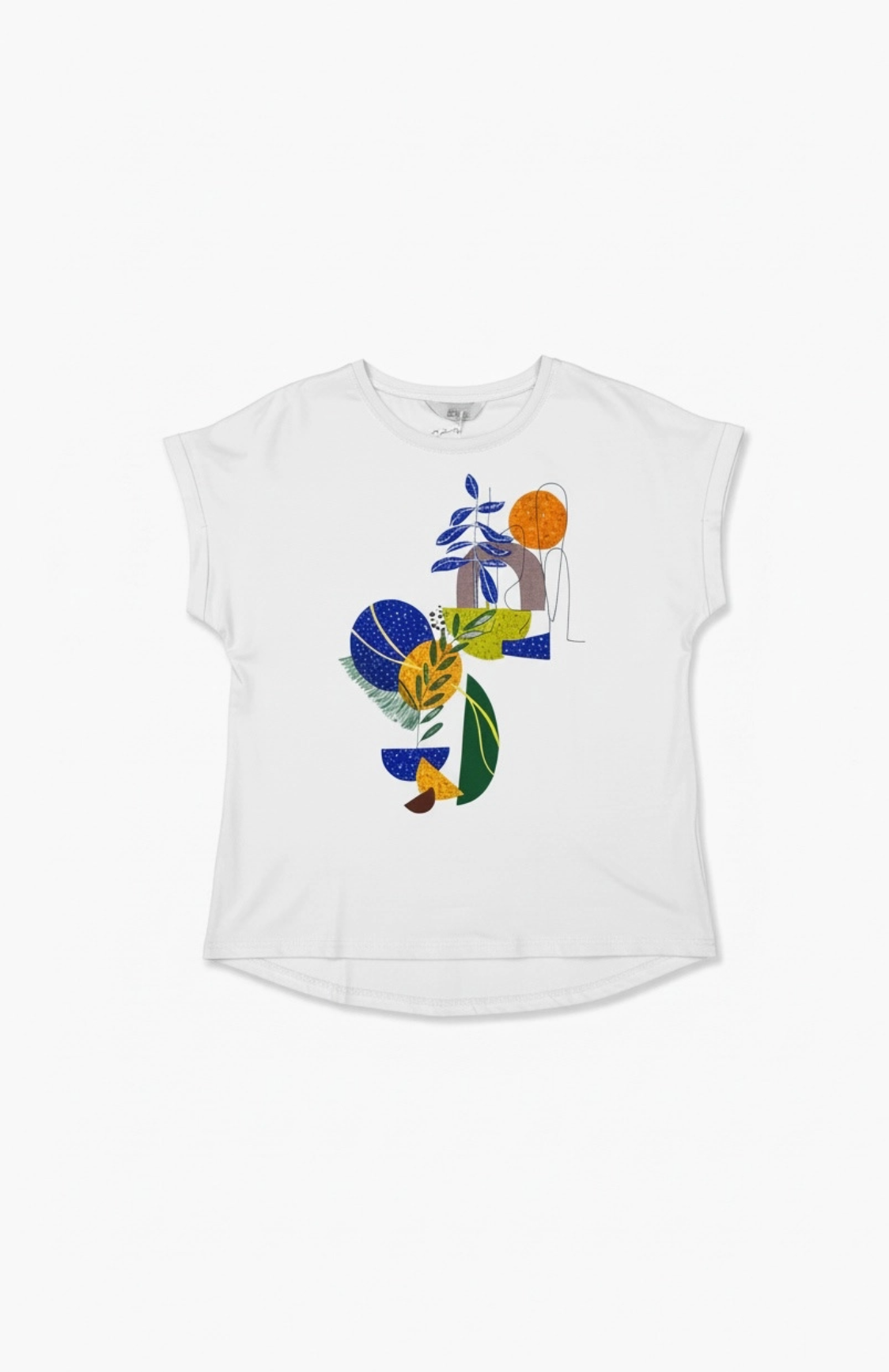 T-shirt Formes Géométriques Femme ATTRAIT PARIS