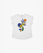 T-shirt Formes Géométriques Femme ATTRAIT PARIS