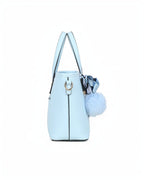 Sac fourre-tout élégant pour femmes avec pompon